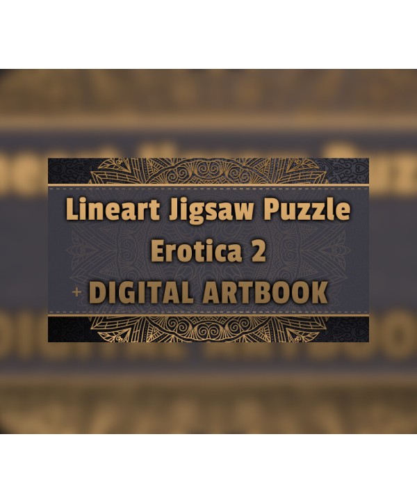 LineArt Jigsaw Puzzle - Erotica 2 + Artbook DLC Steam Key GLOBAL